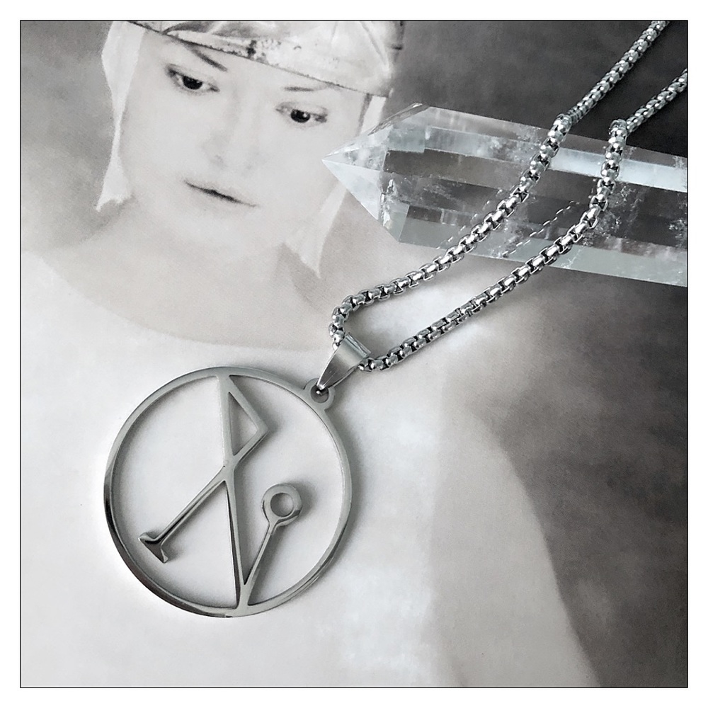 Arch Angel Michael Sigil Protection Necklace - Picture 2 of 6